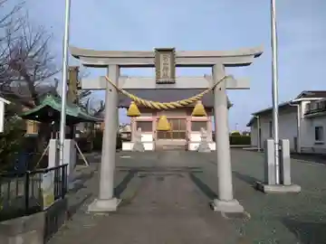 前山神社の鳥居