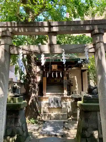 小野照崎神社の鳥居