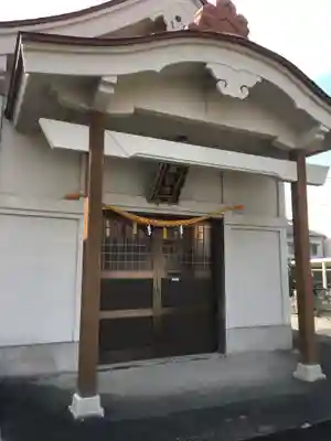 諏訪社の本殿・本堂