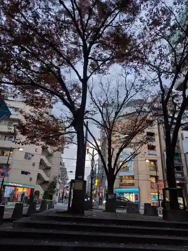 十番稲荷神社の自然