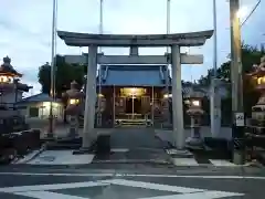 白山神社の鳥居