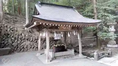 宝登山神社の手水舎