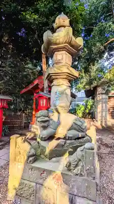 岩槻久伊豆神社の狛犬