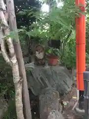 塚越稲荷神社の狛犬