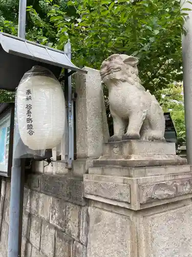 小野照崎神社の狛犬