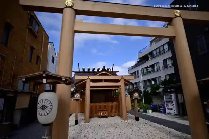 【閉業】小石川大神宮の鳥居
