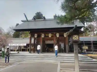射水神社の本殿・本堂