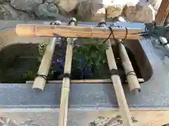 新羅神社の手水