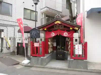 庚申塚（鳩森八幡神社社外）(東京都)