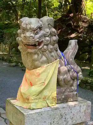 貴船神社奥宮の狛犬