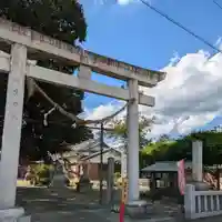 島田八坂神社の鳥居