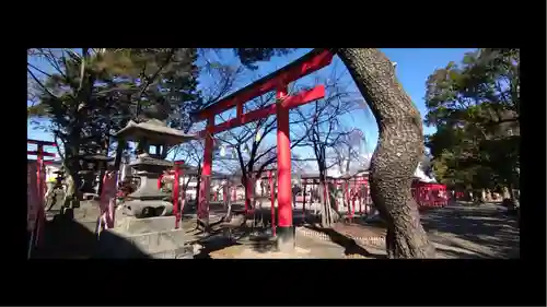 於菊稲荷神社(群馬県)