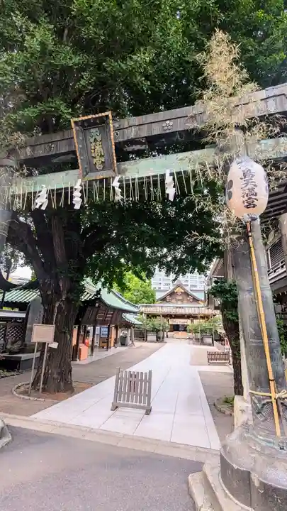湯島天満宮の鳥居