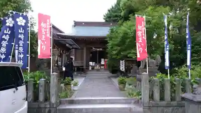 山崎菅原神社の山門・神門