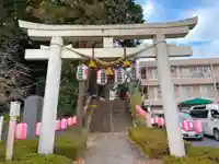 中氷川神社の鳥居