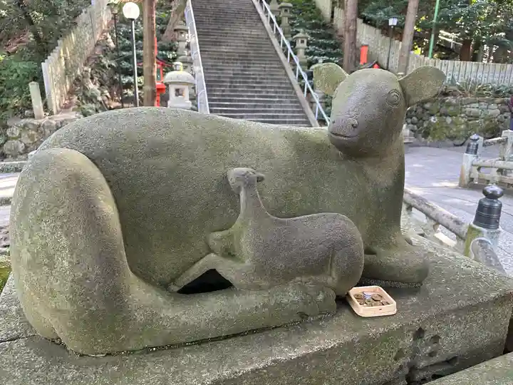 枚岡神社の狛犬