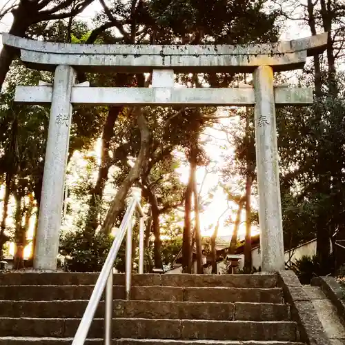 代々木八幡宮の鳥居