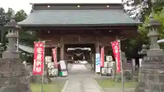 常陸第三宮　吉田神社の山門