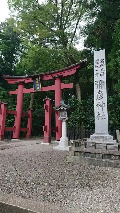 彌彦神社の鳥居