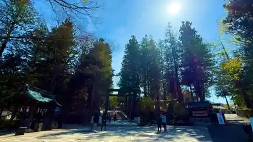 諏訪大社下社秋宮(長野県)