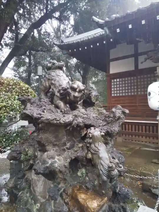 平塚神社の狛犬