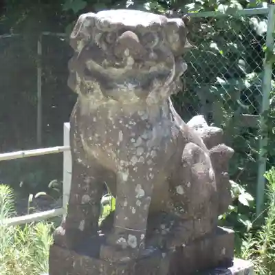 和泉國一之宮　大鳥大社の狛犬