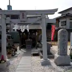 下町弁財天社の鳥居