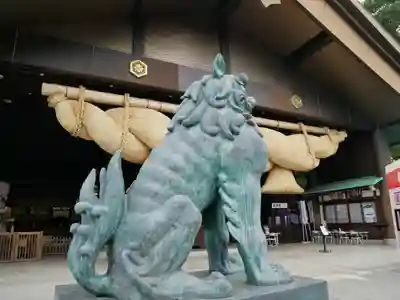 常陸国出雲大社の狛犬