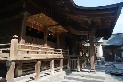 賣布神社の本殿・本堂