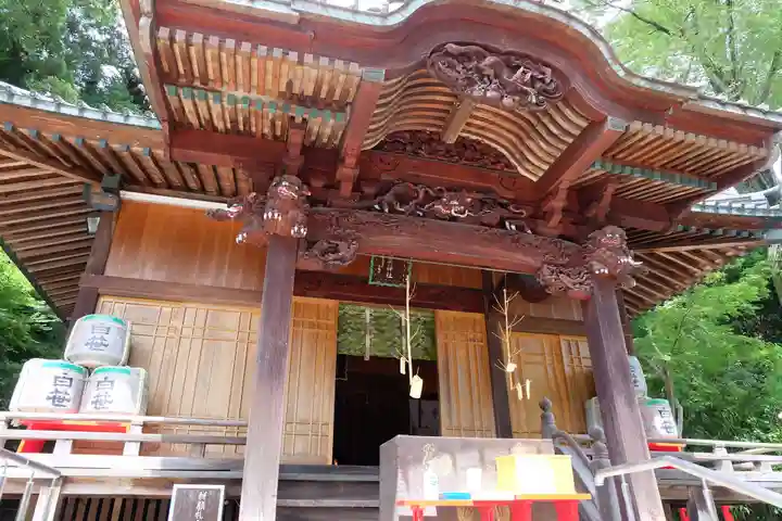 白笹稲荷神社の本殿・本堂