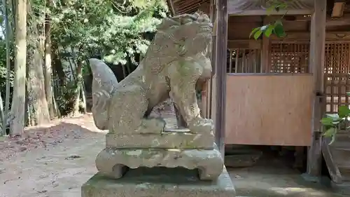 扇祇神社の狛犬