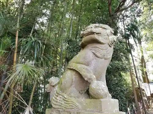 喜連川神社の狛犬