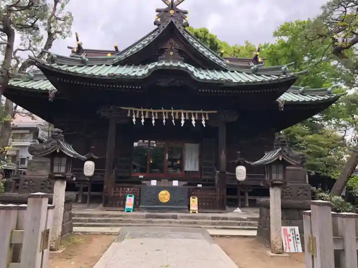 荏原神社の本殿・本堂