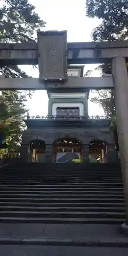 尾山神社の山門