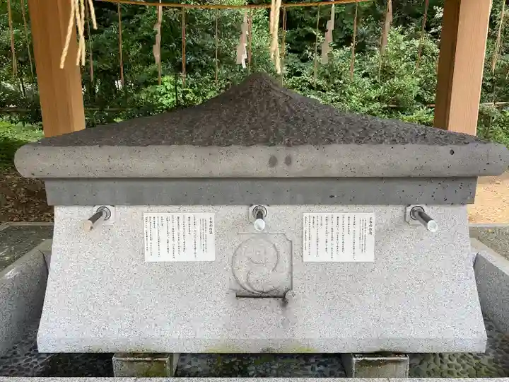 須賀神社の手水舎