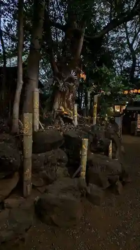 検見川神社の芸術