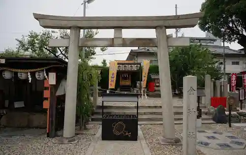 金神社（山田天満宮境内社）の鳥居