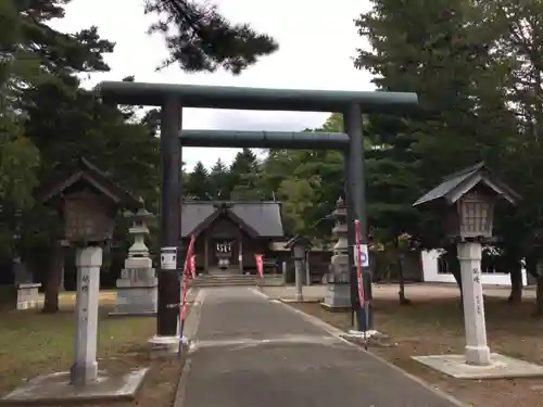 新十津川神社の鳥居