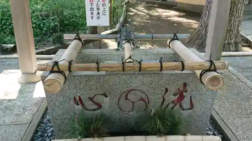 深見神社の手水舎