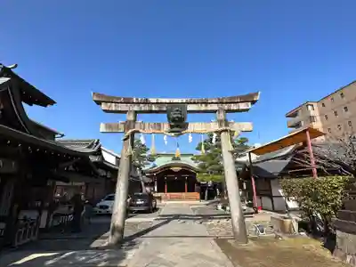 京都ゑびす神社の鳥居