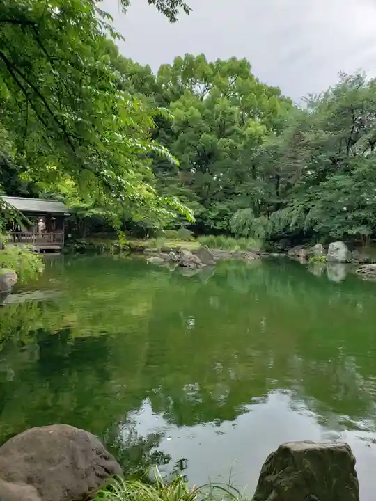 靖國神社の庭園