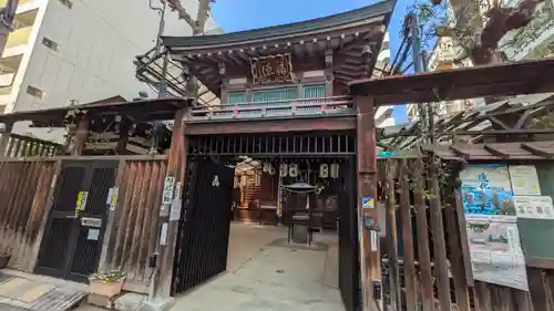 浪速寺の山門・神門
