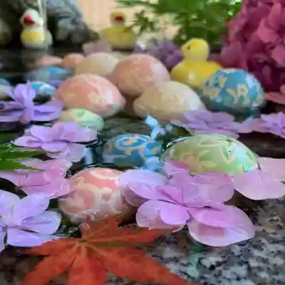 滑川神社 - 仕事と子どもの守り神の手水舎