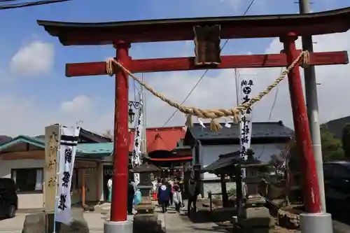 大鏑神社の鳥居