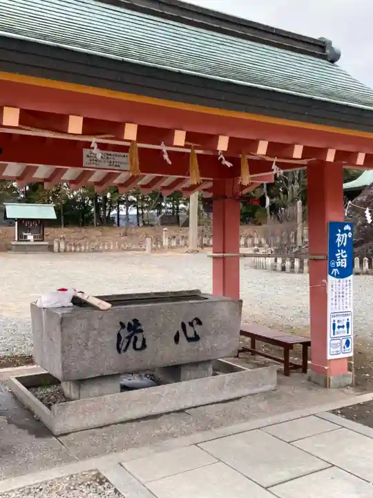 神戸神社の手水舎