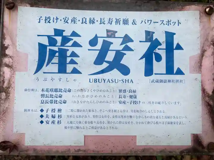 産安社(武蔵御嶽神社摂社)(東京都)