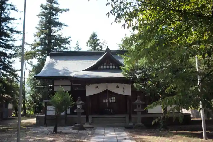 大井俣神社の本殿・本堂