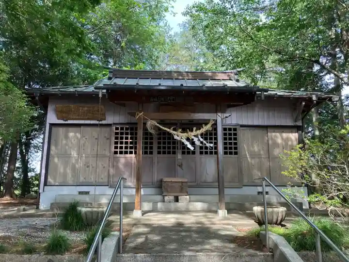 川西神社の本殿・本堂
