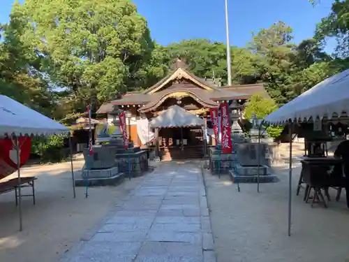 雄郡神社の本殿