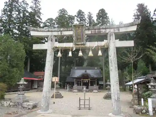 山國神社の鳥居